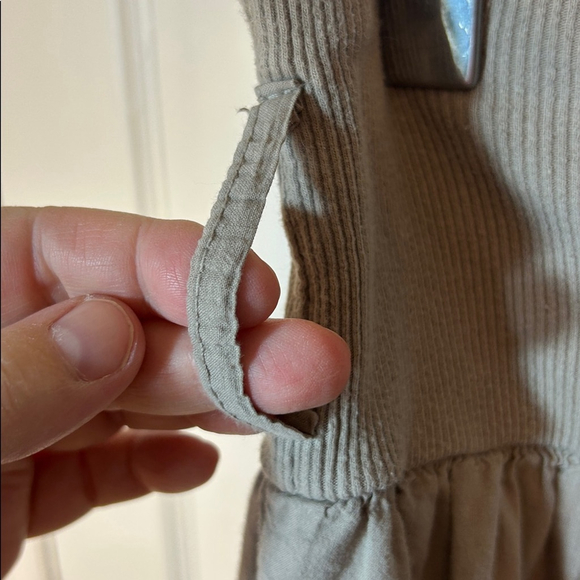 Italian lace tan coloured maxi skirt size XL boho coastal cowgirl - Picture 3 of 5